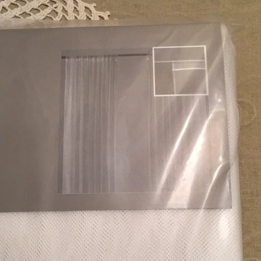 New Set Of White IKEA Lill Curtains